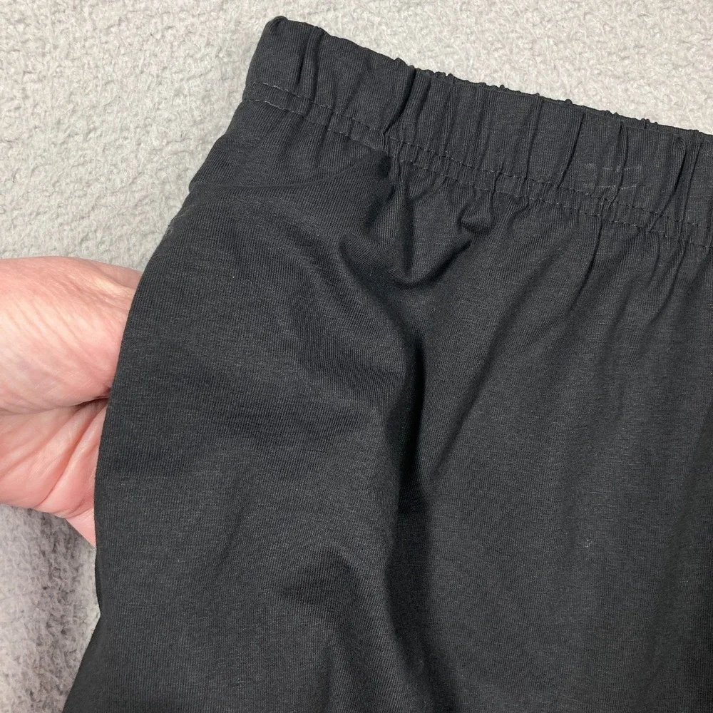Jessica London Skort Womens Plus 22/24 Black‎ Pull On Pockets Short Skirt Golf